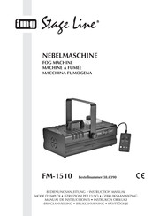 IMG STAGELINE FM-1510 Manual De Instrucciones