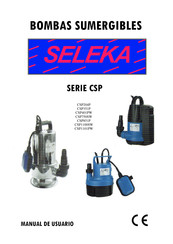 AGROCEL SELEKA CSP-1101PW Manual De Usuario