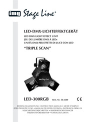 IMG STAGELINE LED-300RGB Manual De Instrucciones