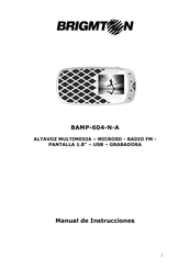 Brigmton BAMP-604-A Manual De Instrucciones