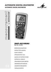 Monacor DMT-4010RMS Manual De Instrucciones