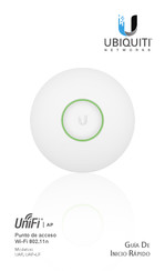 Ubiquiti Networks UniFi AP UAP Guia De Inicio Rapido