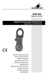 Monacor DCM-300 Manual De Instrucciones