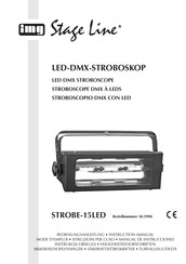 IMG STAGELINE STROBE-15LED Manual De Instrucciones