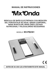 Mx Onda MX-PB2361 Manual De Instrucciones