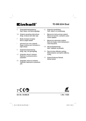 EINHELL TC-SM 2534 Dual Manual De Instrucciones Original