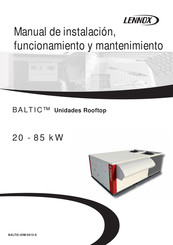 Lennox EMEA BALTIC Manual De Instalación, Funcionamiento Y Mantenimiento