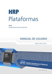 RADWAG HRP 120 Manual De Usuario