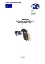 PCE Instruments PCE-TC 9 Manual De Instrucciones