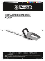 Forest Garden Pro CC 820 Manual De Instrucciones