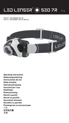 Led Lenser 6107-R Instrucciones De Uso