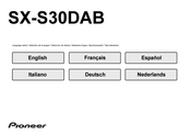 Pioneer SX-S30DAB Manual De Instrucciones