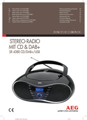 AEG SR 4380 CD/DAB+/USB Instrucciones De Servicio