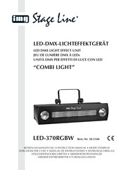 IMG STAGELINE LED-370RGBW Manual De Instrucciones