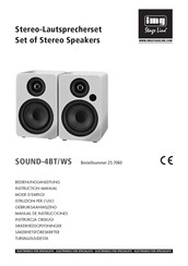 IMG STAGELINE SOUND-4BT/WS Manual De Instrucciones