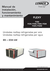 Lennox EMEA FLEXY FXM Serie Manual De Instalación, Funcionamiento Y Mantenimiento