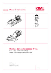 KRAL C 118 Manual De Instrucciones