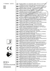 GGP ITALY E300 Manual De Instrucciones