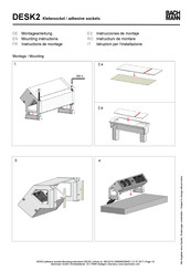 Bachmann DESK2 Instrucciones De Montaje