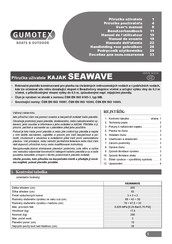 Gumotex SEAWAVE Manual De Usuario