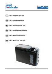 Indel Webasto Marine isotherm TB13 Instrucciones De Uso