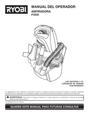 Ryobi P3200 Manual Del Operador