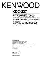 Kenwood KDC-237 Manual De Instrucciones