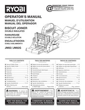 Ryobi JM82G Manual Del Operador