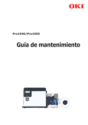 Oki Pro1050 Guía De Mantenimiento