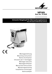 Monacor VPT-69 Manual De Instrucciones