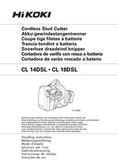 HIKOKI CL 14DSL Instrucciones De Manejo