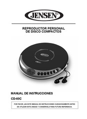 Jensen CD-60C Manual De Instrucciones