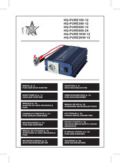 HQ HQ-PURE600-24 Manual De Uso