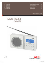 AEG DAB 4138 Instrucciones De Servicio