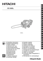 Hitachi CS 36DL Instrucciones De Manejo