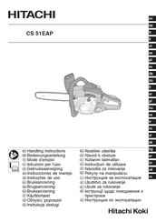 Hitachi Koki CS 51EAP Instrucciones De Manejo