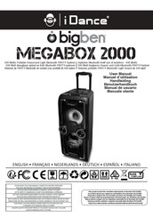 iDance Bigben MEGABOX 2000 Manual De Usuario