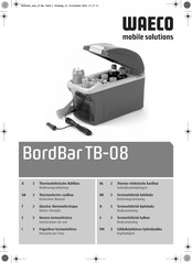Waeco BordBar TB-08 Instrucciones De Uso