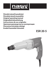 Narex ESR 20-5 Instrucciones De Uso