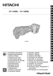 Hitachi CV 14DBL Instrucciones De Manejo