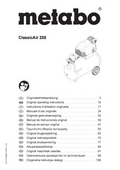 Metabo ClassicAir 255 Manual De Instrucciones