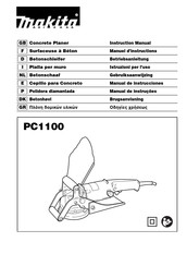 Makita PC1100 Manual De Instrucciones