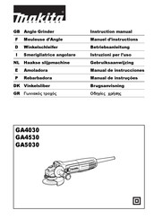 Makita GA4030 Manual De Instrucciones