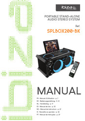 Ibiza sound SPLBOX200-BK Manual De Uso