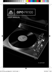 GPO PR100 Manual Del Usuario