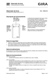 Gira 0586 00 Instrucciones De Manejo