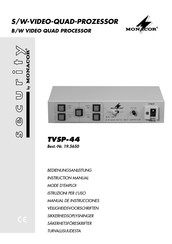 Monacor security TVSP-44 Manual De Instrucciones