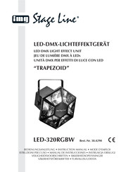 IMG STAGELINE LED-320RGBW Manual De Instrucciones