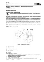 Gira 5490 Serie Manual De Instrucciones