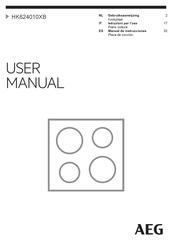 AEG HK624010XB Manual De Instrucciones